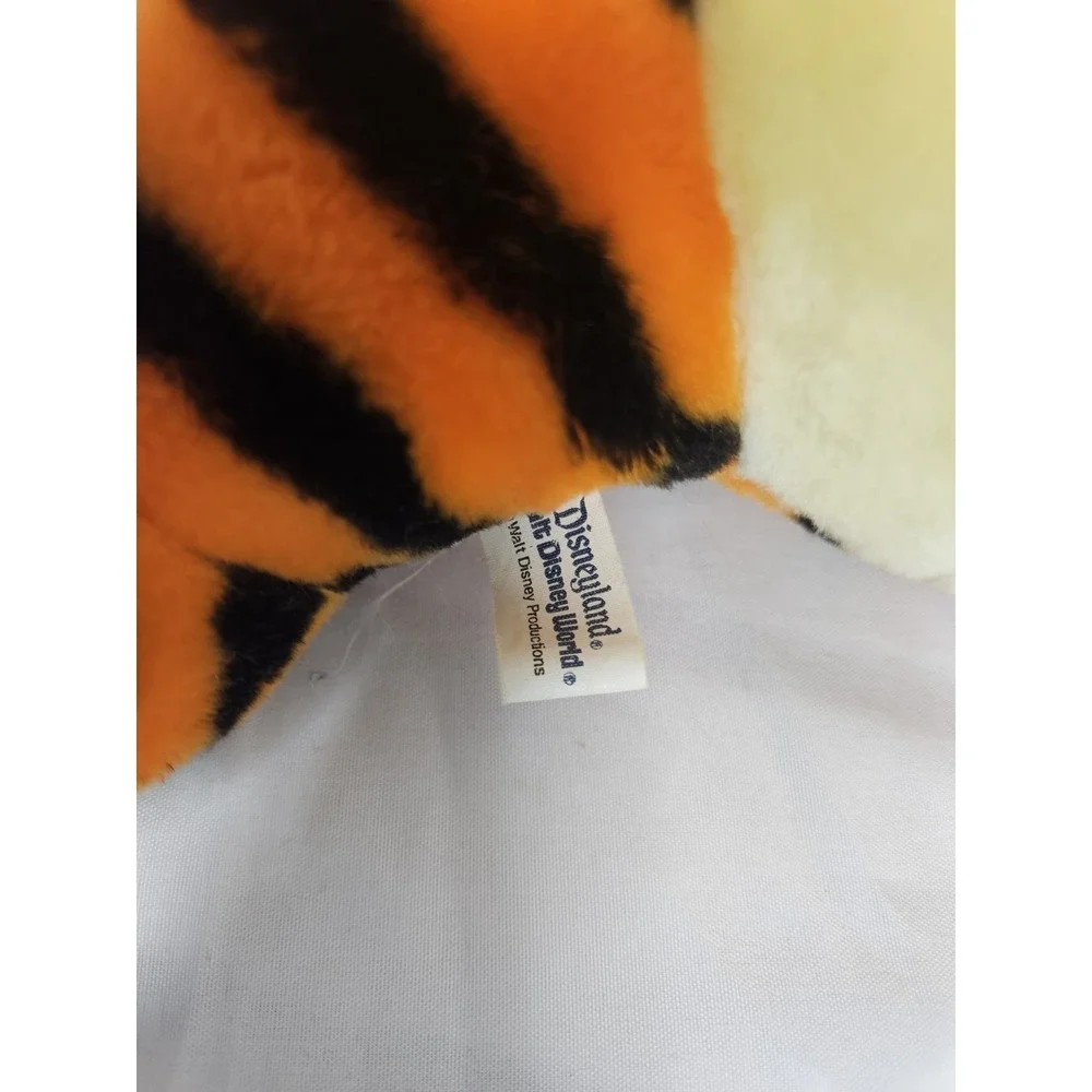 Disney Parks Tigger Plush Winnie the Pooh Orange Striped Tiger 15 Inch Toy